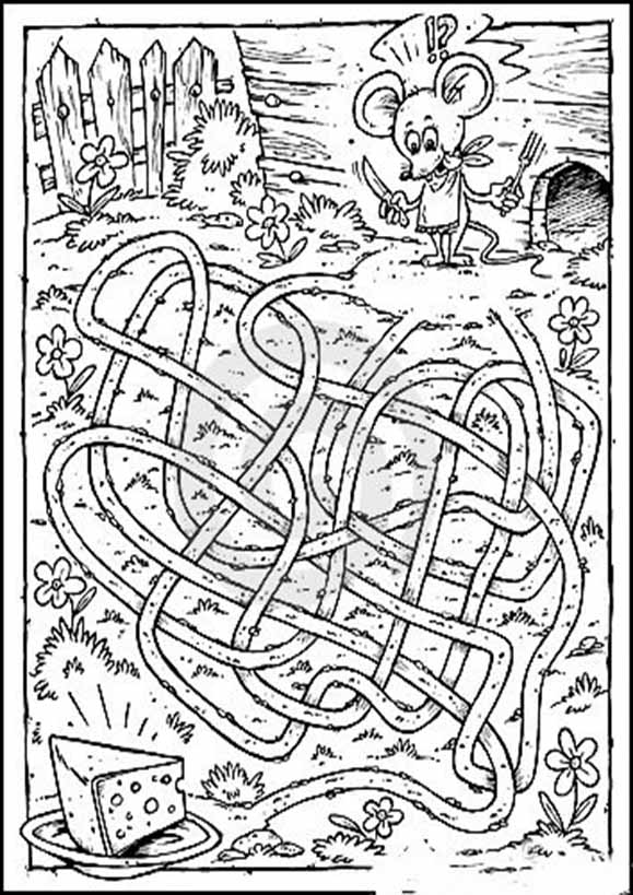 labyrinthe malvorlagen labyrinth