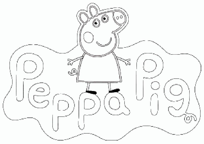 ausmalbilder peppa pig1  ausmalbilder malvorlagen