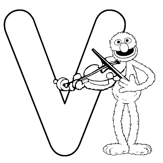 Buchstaben- V