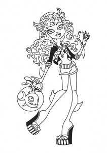 ausmalbilder monster high 14 ausdrucker