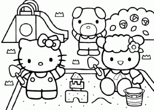 hello kitty ausmalbilder 11