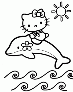 hello kitty und Dolphin