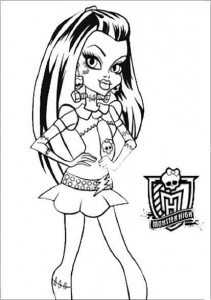 malvorlagen monster high 02