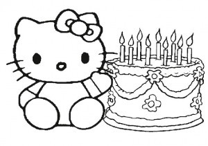 Ausmalbilder Geburstag-7 | Ausmalbilder Malvorlagen