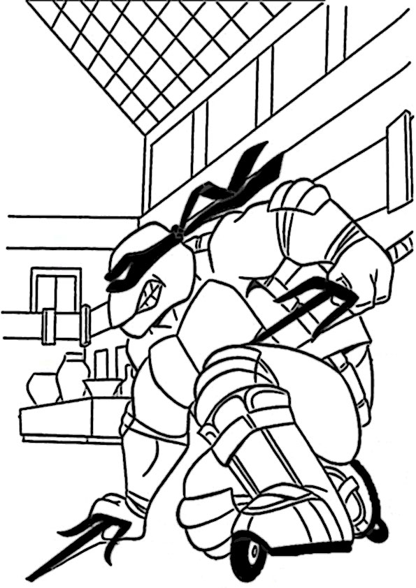 ausmalbilder ninja turtles -1