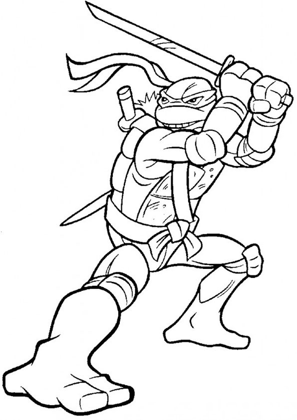 ausmalbilder ninja turtles -9
