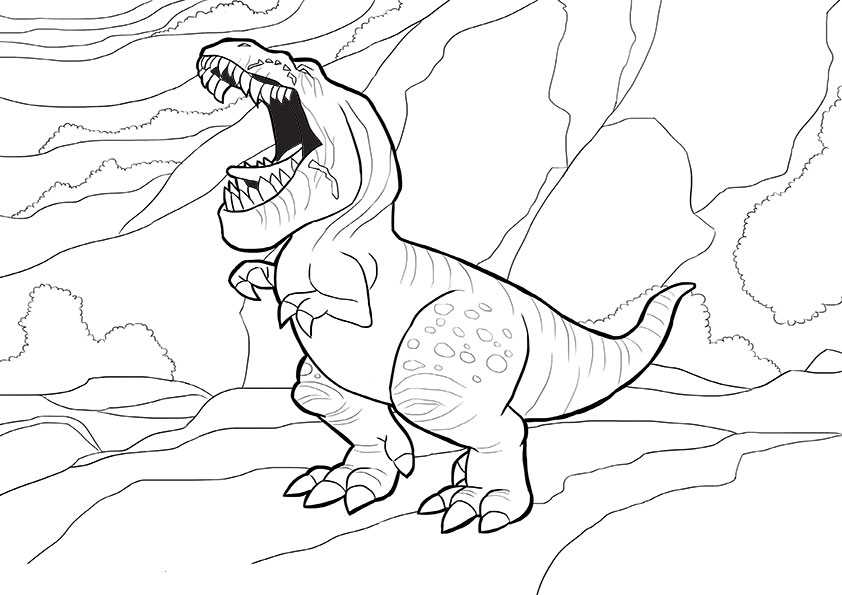 ausmalbilder der gute dinosaurier-15
