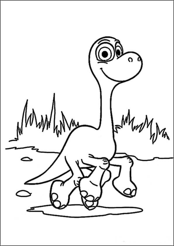 ausmalbilder der gute dinosaurier-29
