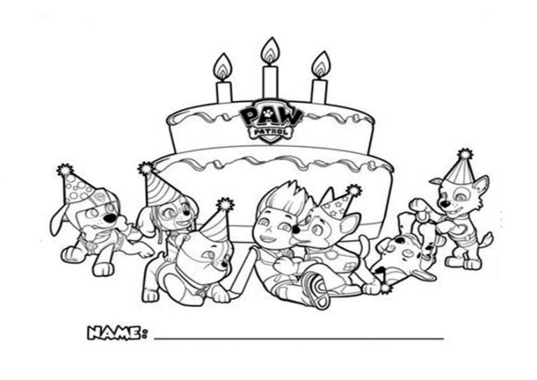 Ausmalbilder Geburstag-7 | Ausmalbilder Malvorlagen