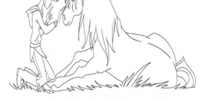 ausmalbilder lenas ranch