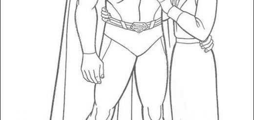 ausmalbilder superman -5