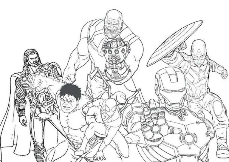 Marvel-3 | Ausmalbilder Malvorlagen