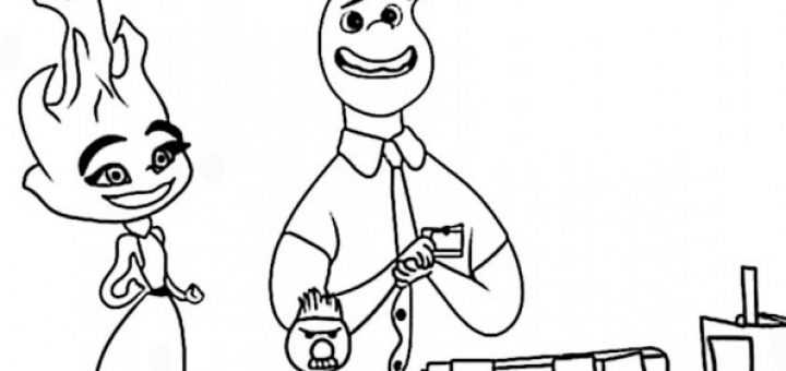 ausmalbilder elemental